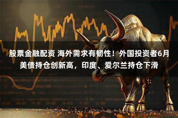 股票金融配资 海外需求有韧性！外国投资者6月美债持仓创新高，印度、爱尔兰持仓下滑